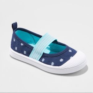 🆕 Cat & Jack Toddler Polka Dot Mary Jane Sneakers